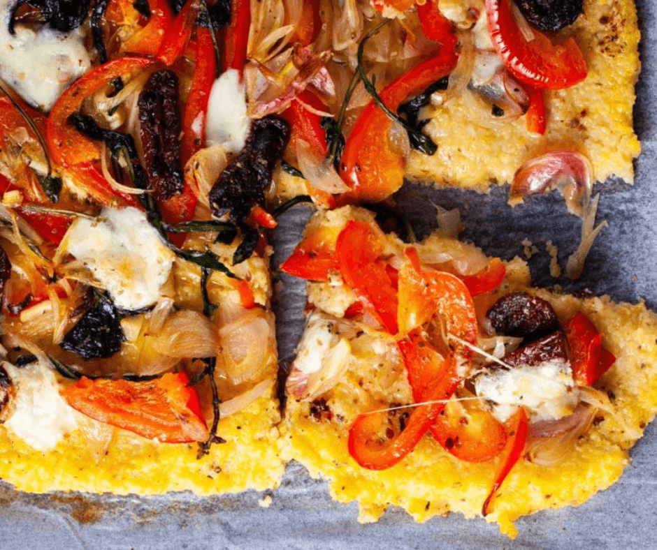 Polenta Pizza - Gluten-Free Recipes