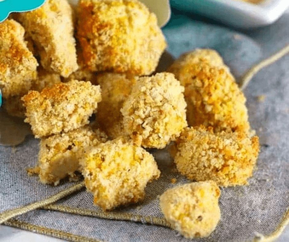 Popcorn Tofu Nuggets - Air Fryer Snack Recipes