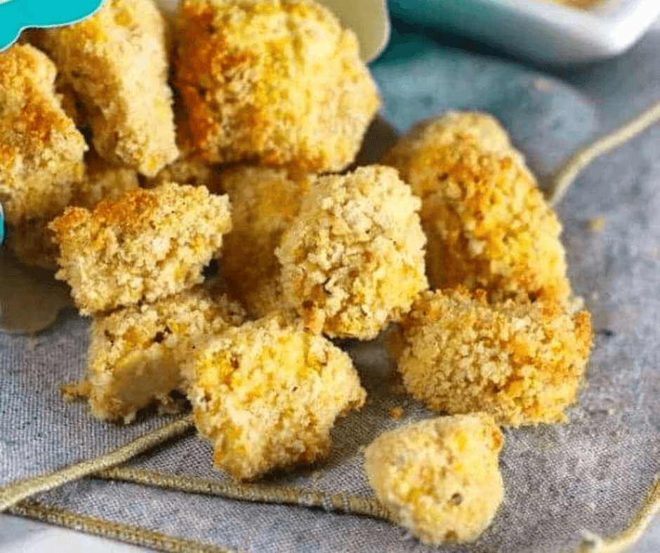 Popcorn Tofu Nuggets - Air Fryer Snack Recipes