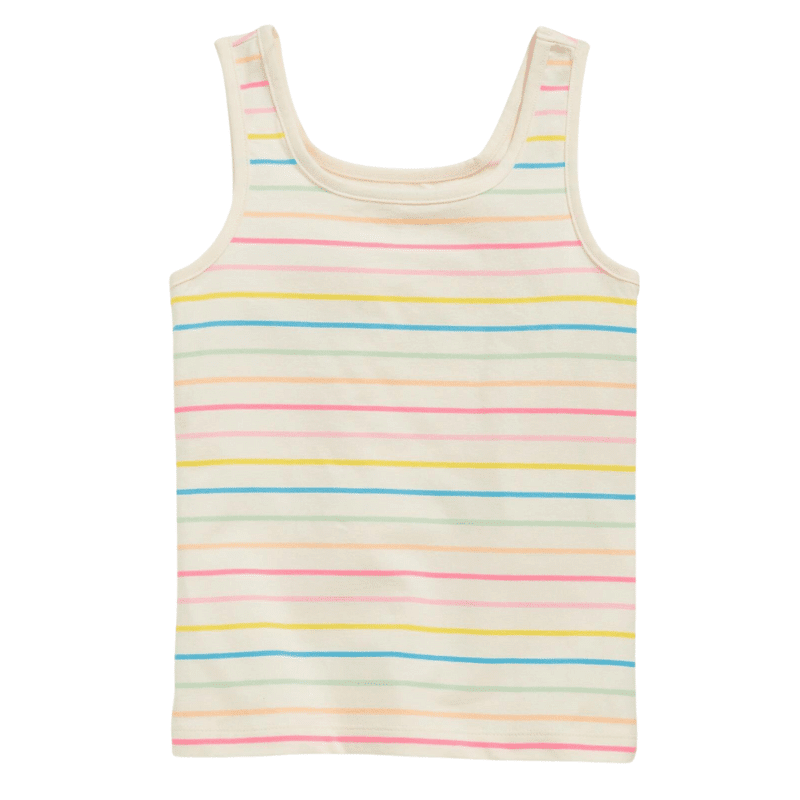 Printed Fitted Tank Top - Kids’ Clothes Under $5