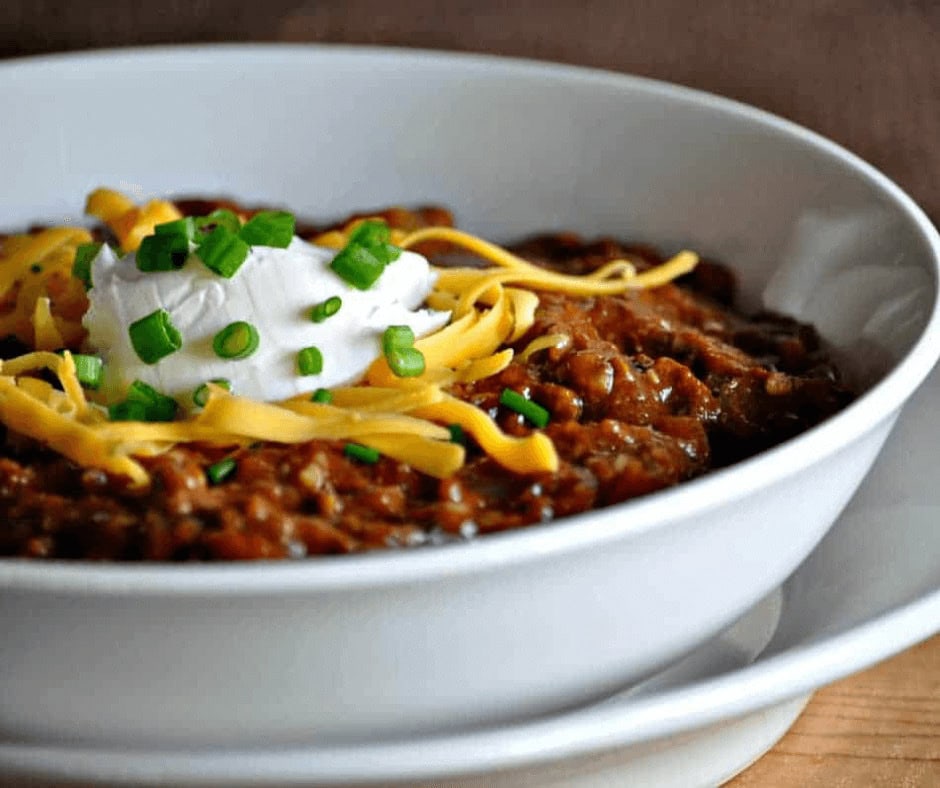 Slow Cooker Kickin' Keto Chili