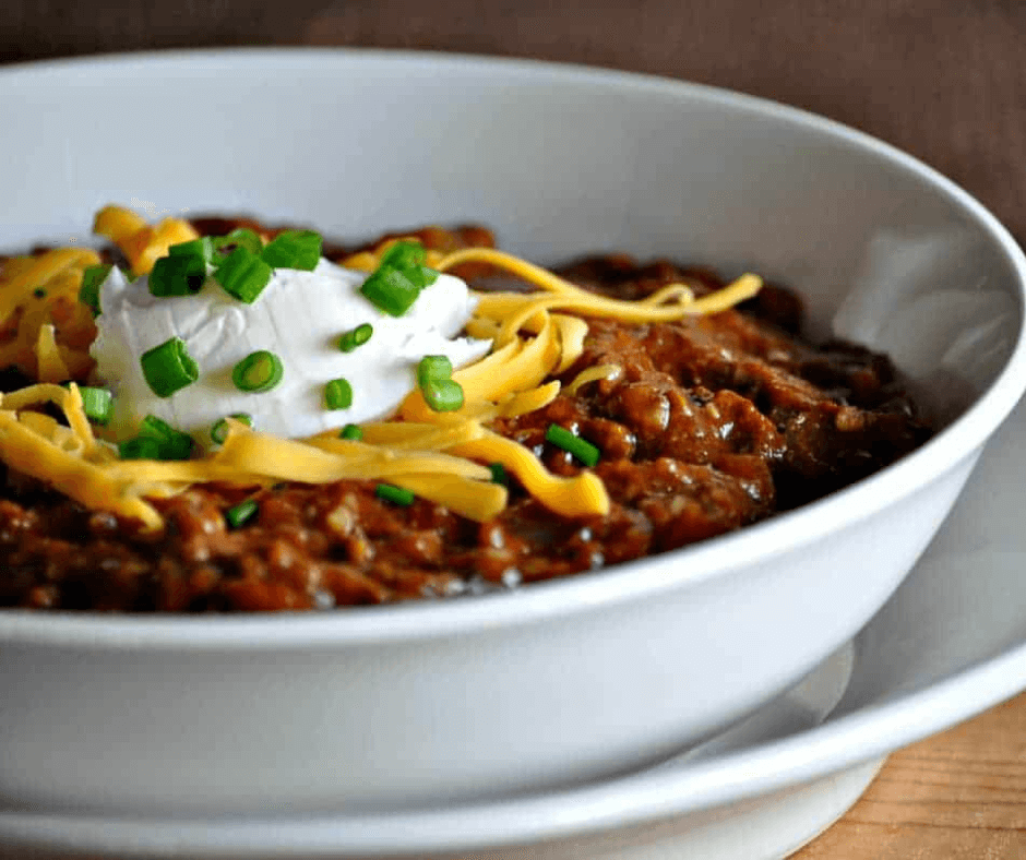 Slow Cooker Kickin' Keto Chili