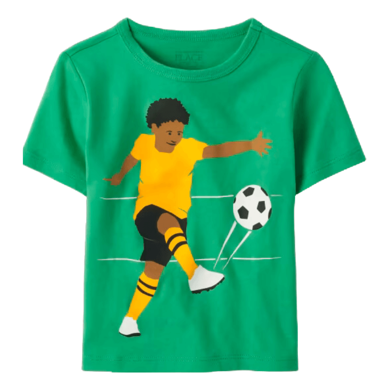 Soccer Player Graphic Tee