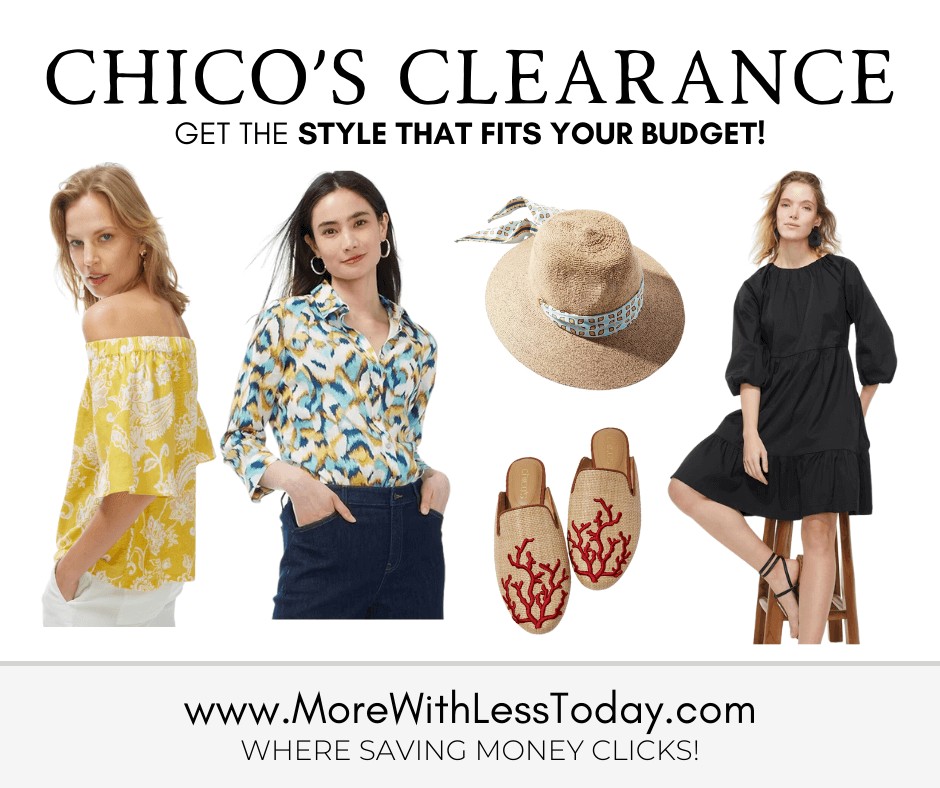 Chico's Clearance Sale for Extreme Bargain Shoppers!