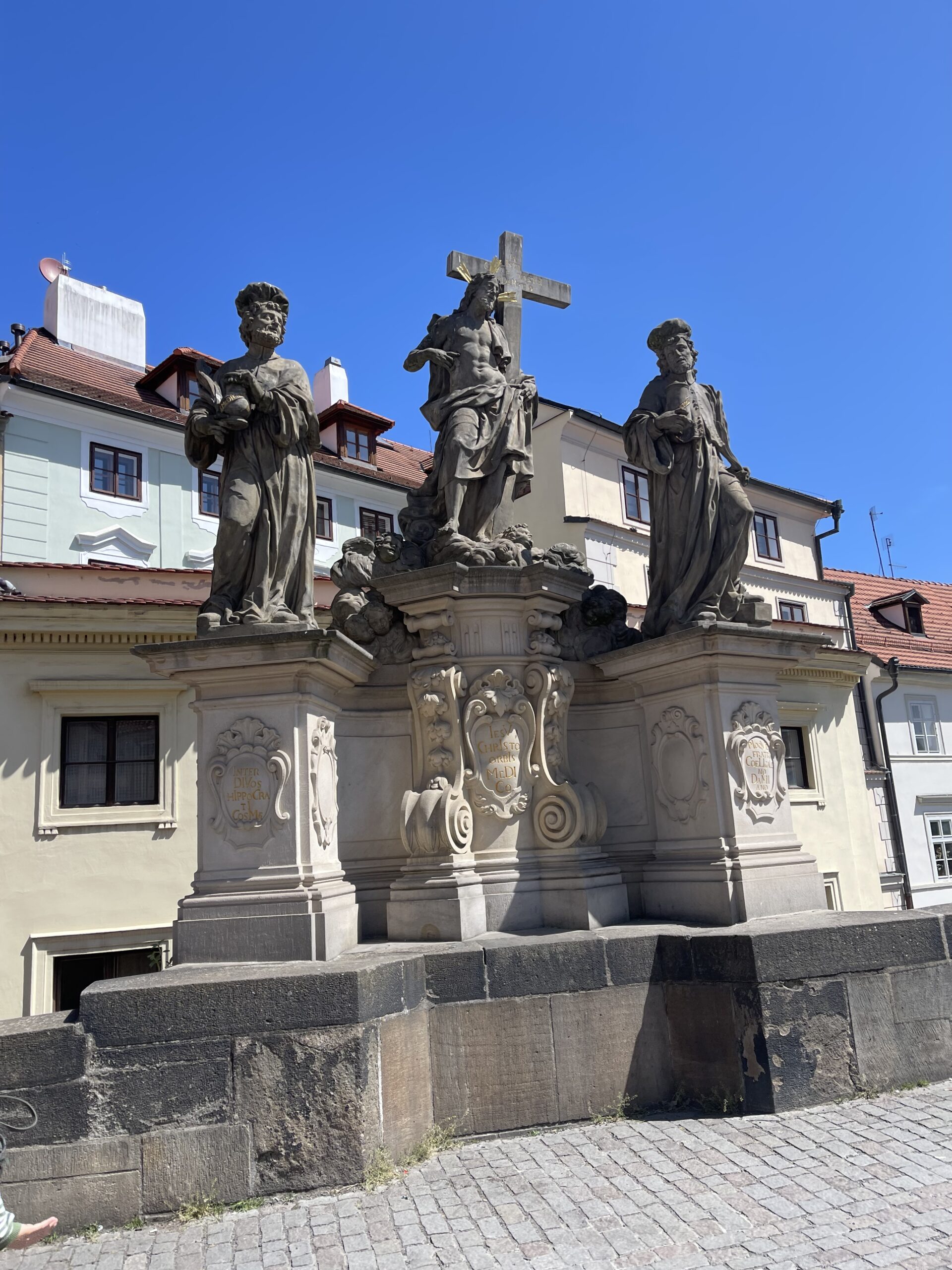 Statues on the Charles Bridge 