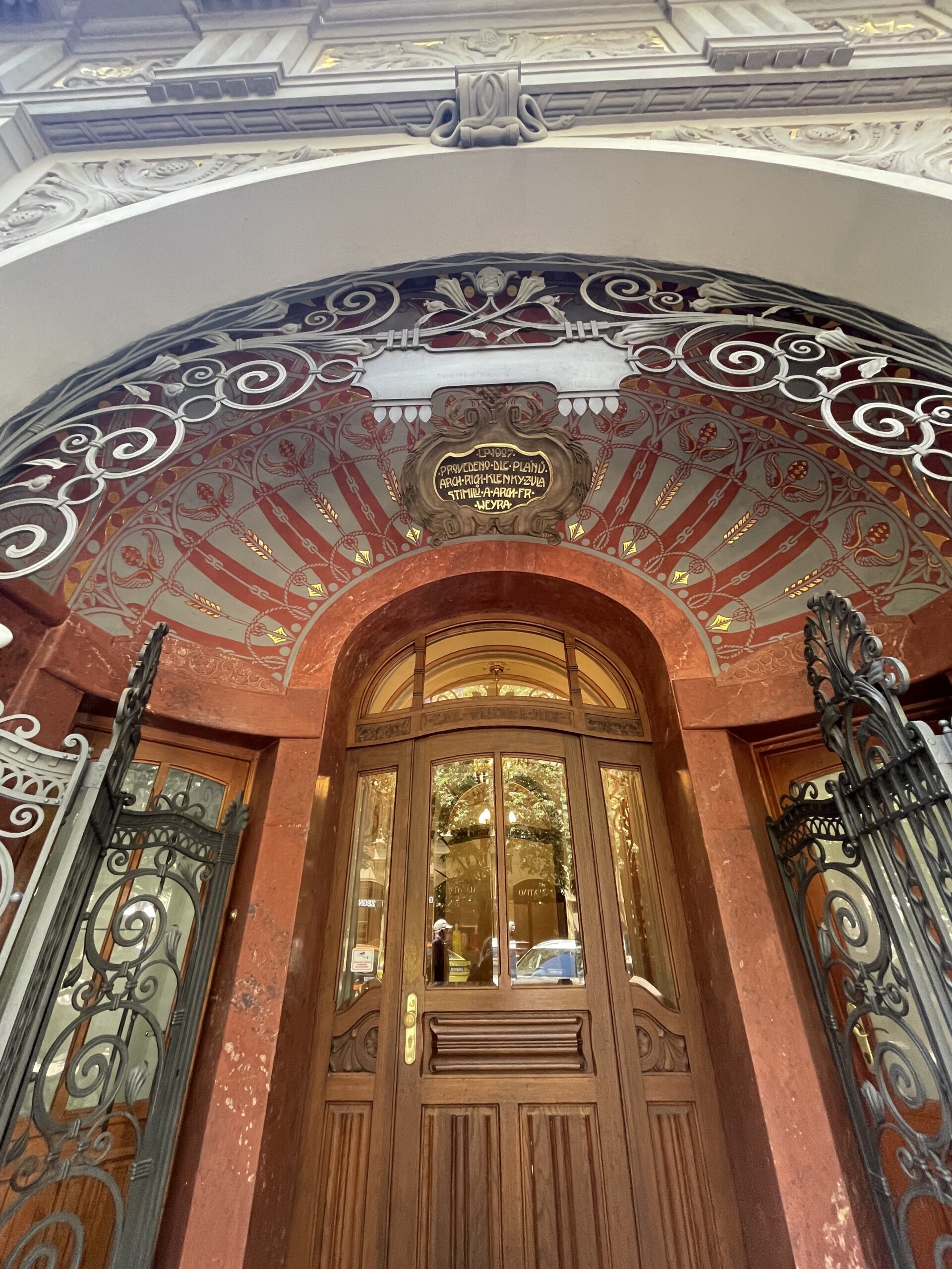 Synagogue in Jewish Quarter of Prague
