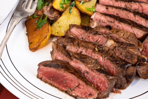 Simple Grilled Balsamic Steak