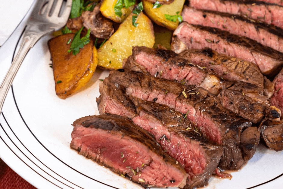 Simple Grilled Balsamic Steak