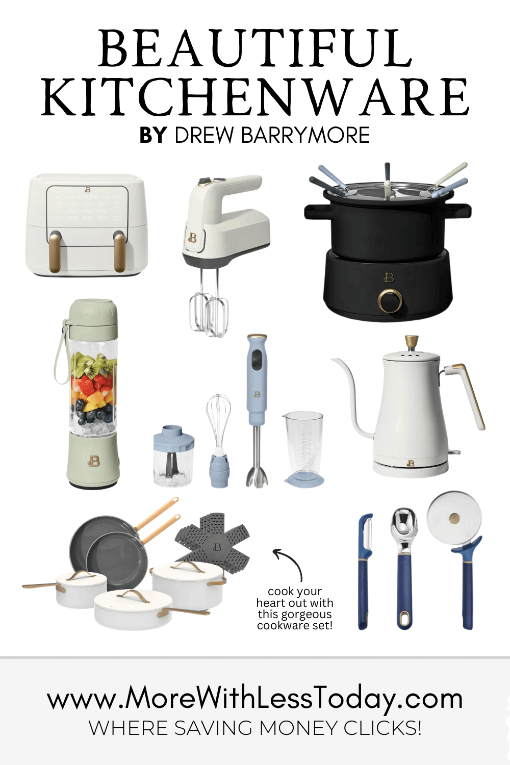 Beautiful Kitchenware by Drew Barrymore - PIN