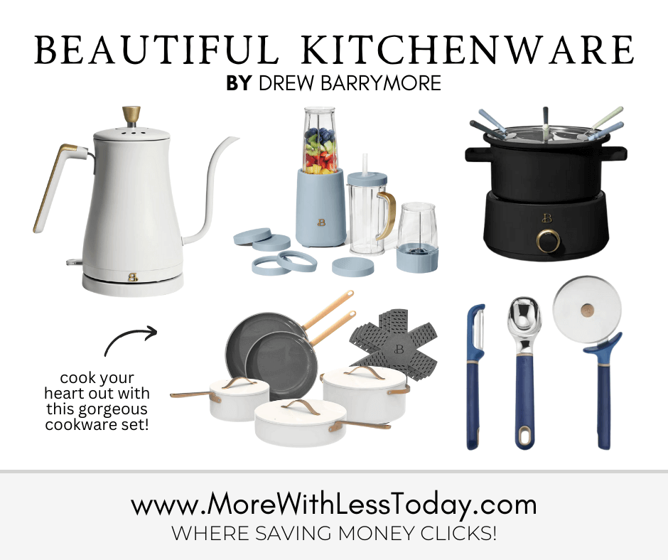 Beautiful Kitchenware by Drew Barrymore