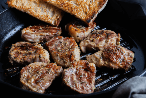 Grilled Lamb Chops with Herbes de Provence