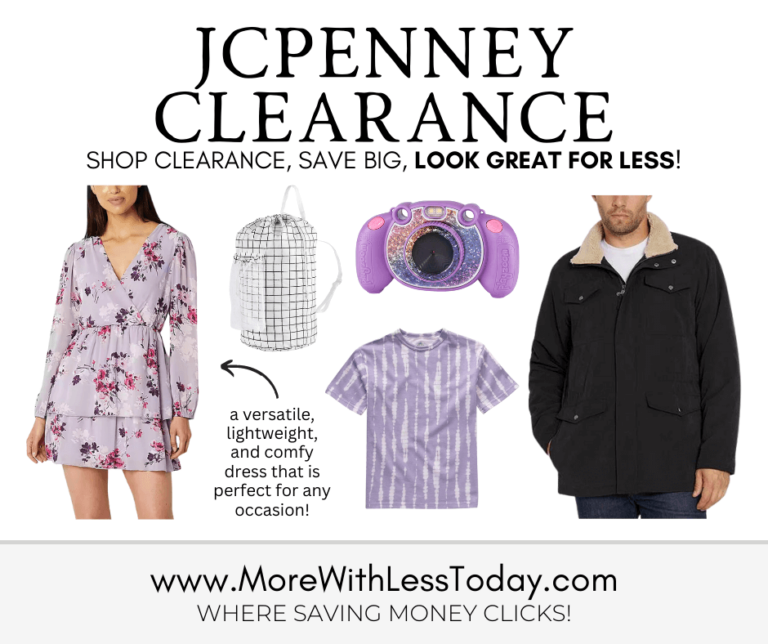 JC Penney Clearance Sale 2023 Expert Savings Tips