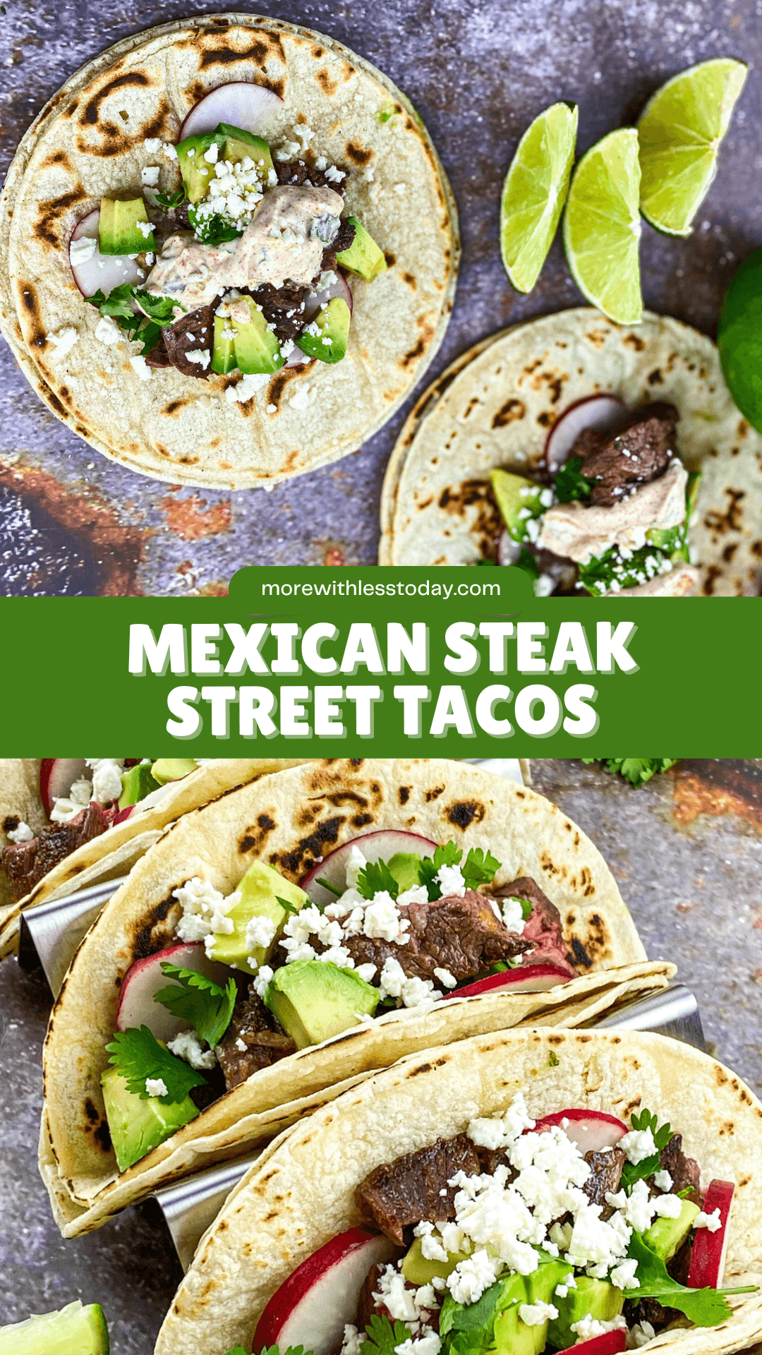 Mexican Steak Street Tacos - PIN