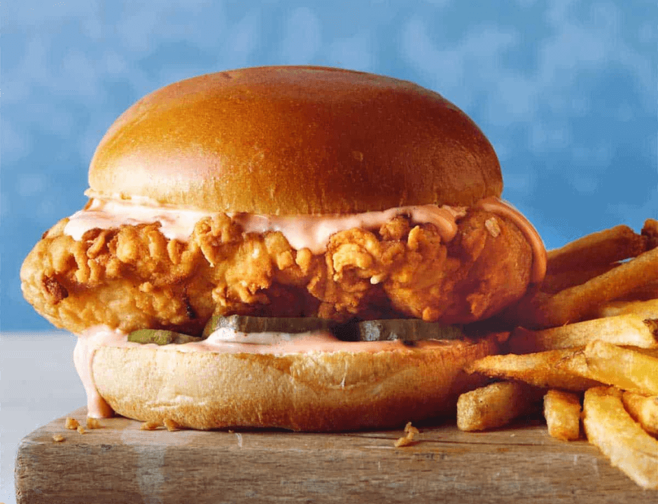 Popeyes Chicken Sandwich - Famous Copycat Restaurant Recipes