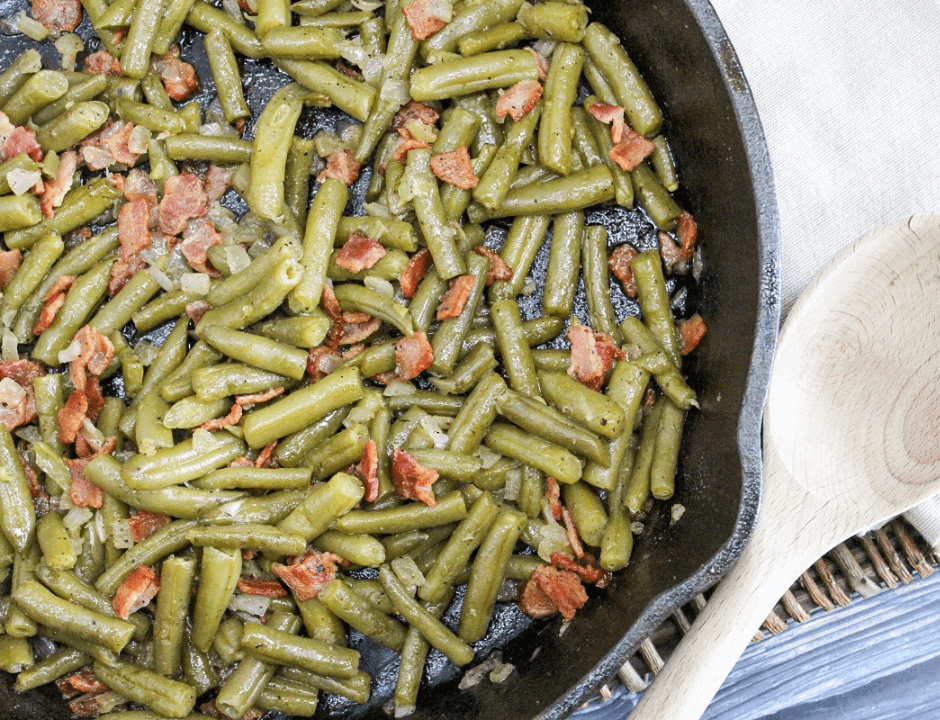 Texas Roadhouse Green Beans - Famous Copycat Restaurant Recipes