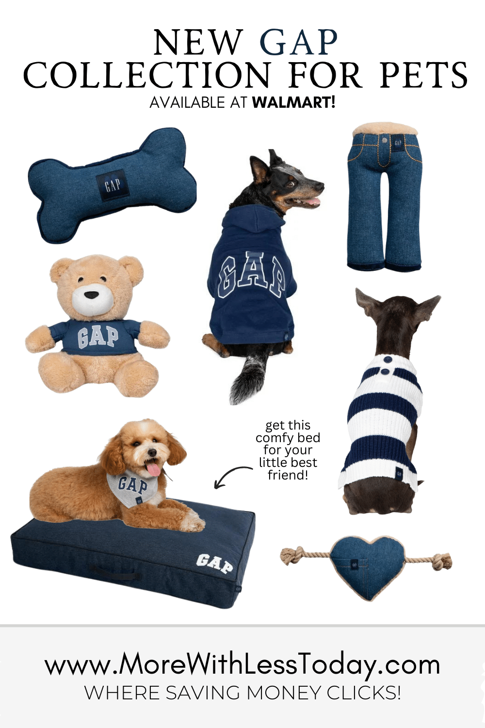 Walmart Pet Products – Exclusive New GAP Collection - PIN