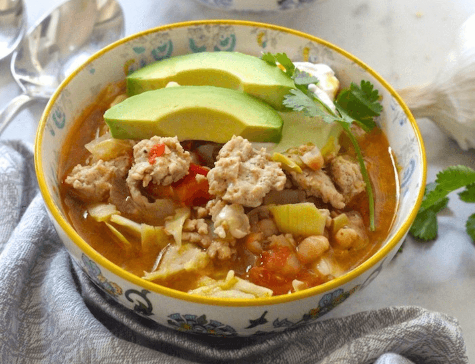 30 Minute Chicken and White Bean Chili