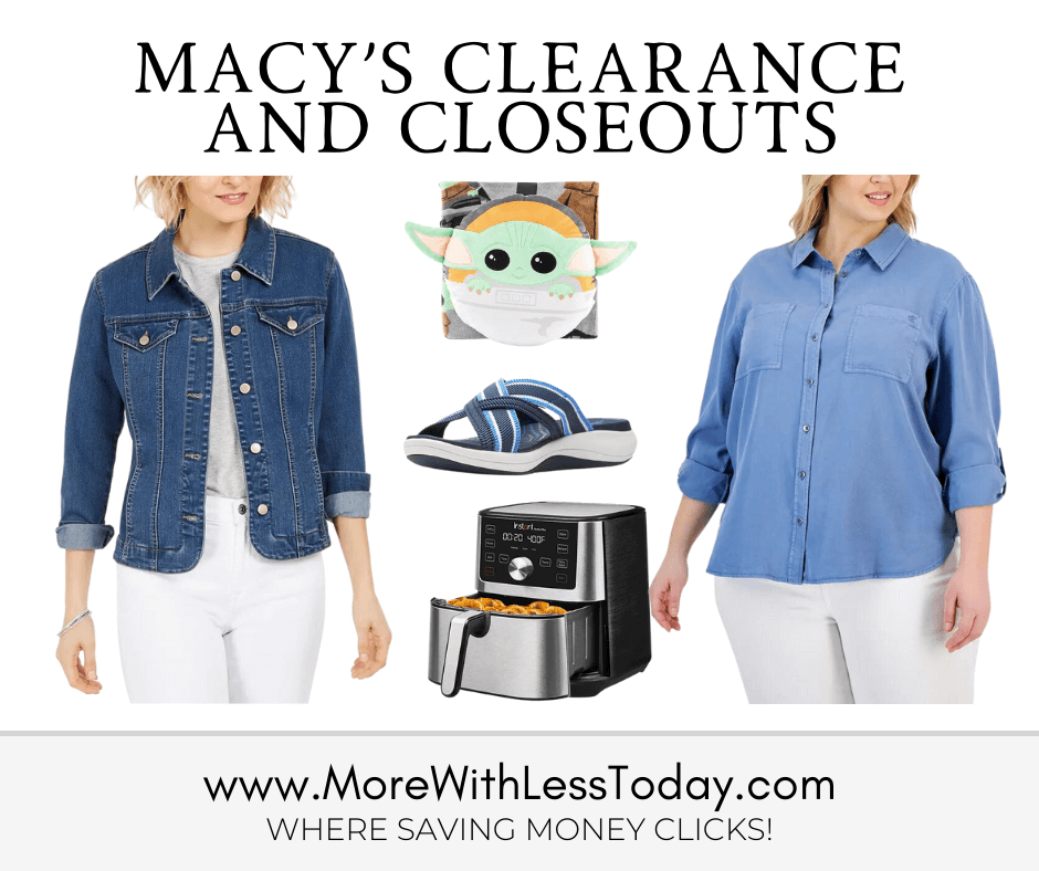 Macy's Backstage, Clearance and Closeouts