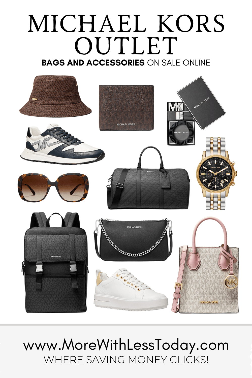 Bags and Accessories on Sale at Michael Kors Outlet Online - PIN