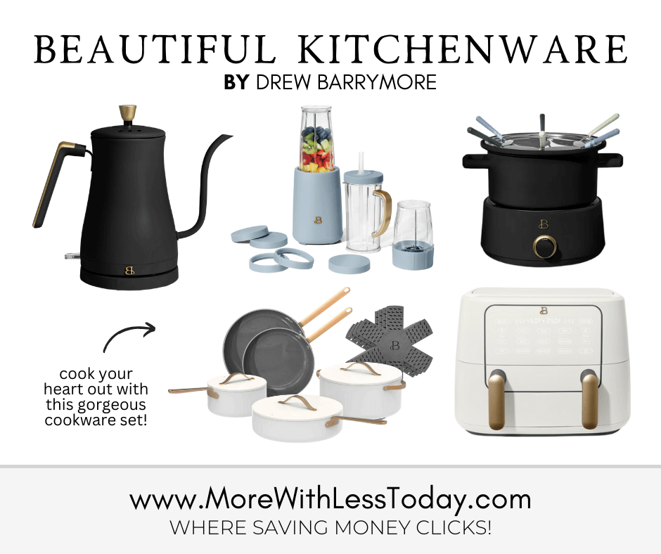 Beautiful 1.7l One-Touch Electric Kettle Black Sesame by Drew