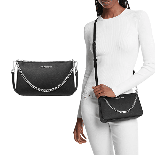 Jet Set Medium Saffiano Leather Crossbody Bag