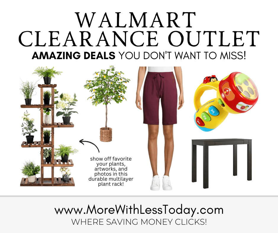 New Items at Walmart's Clearance Outle