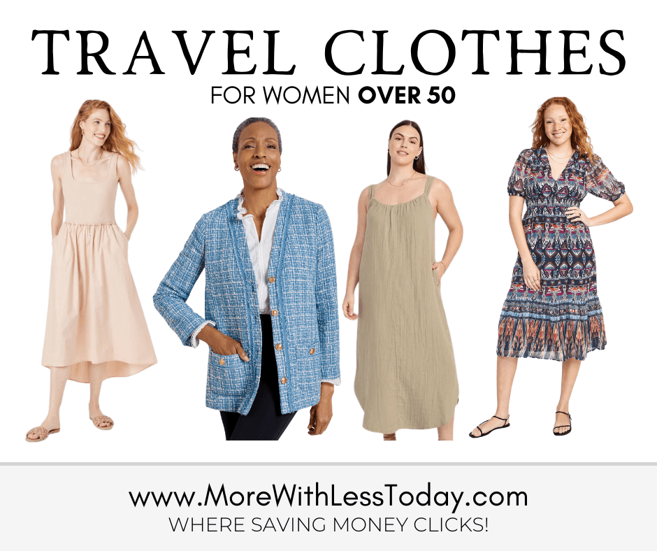 Travel Clothes for Women Over 50 - What to Pack for a One Week