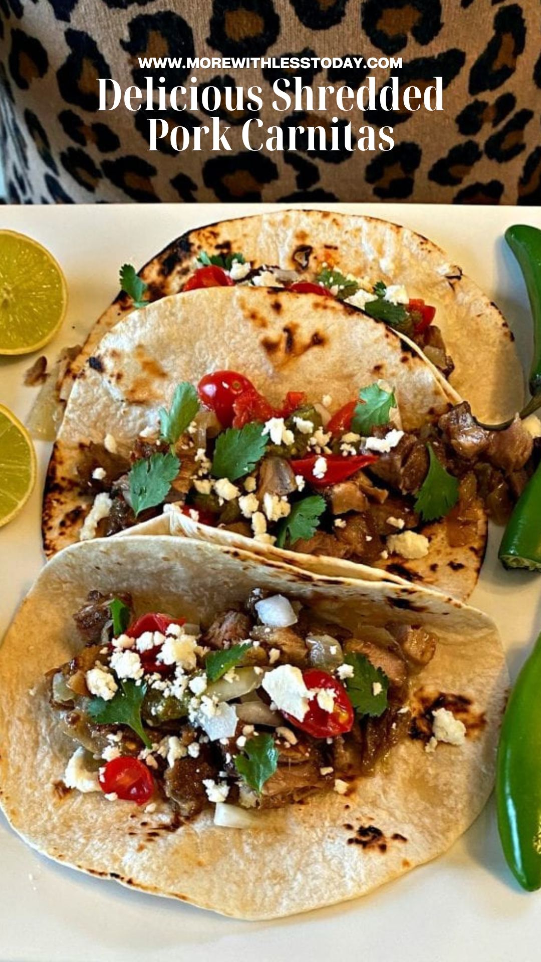 PIN for Shredded Pork Carnitas REcipe