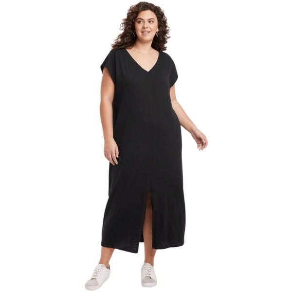 Short Sleeve Midi T-Shirt Dress