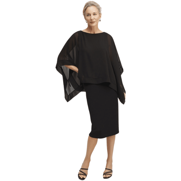 Travelers Chiffon Overlay Dress