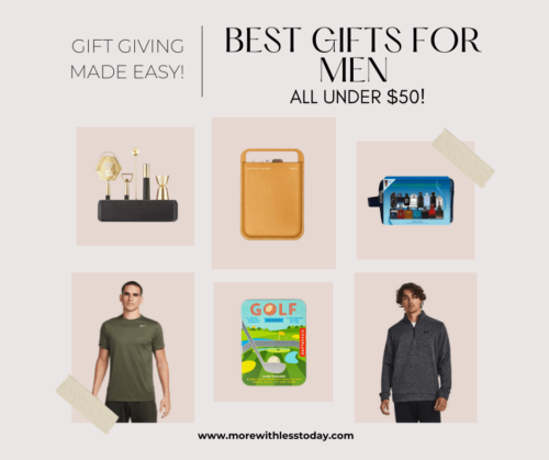 Best Gifts for Men for Under $50!