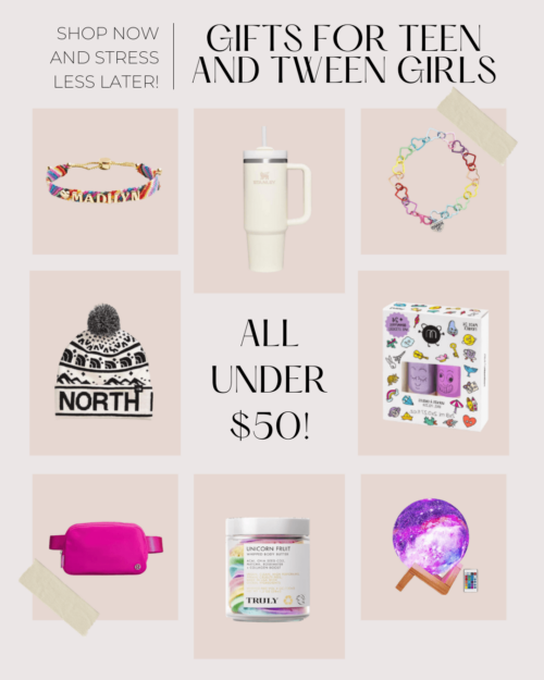 Best Gifts for Teen and Tween Girls for Under $50 - PIN