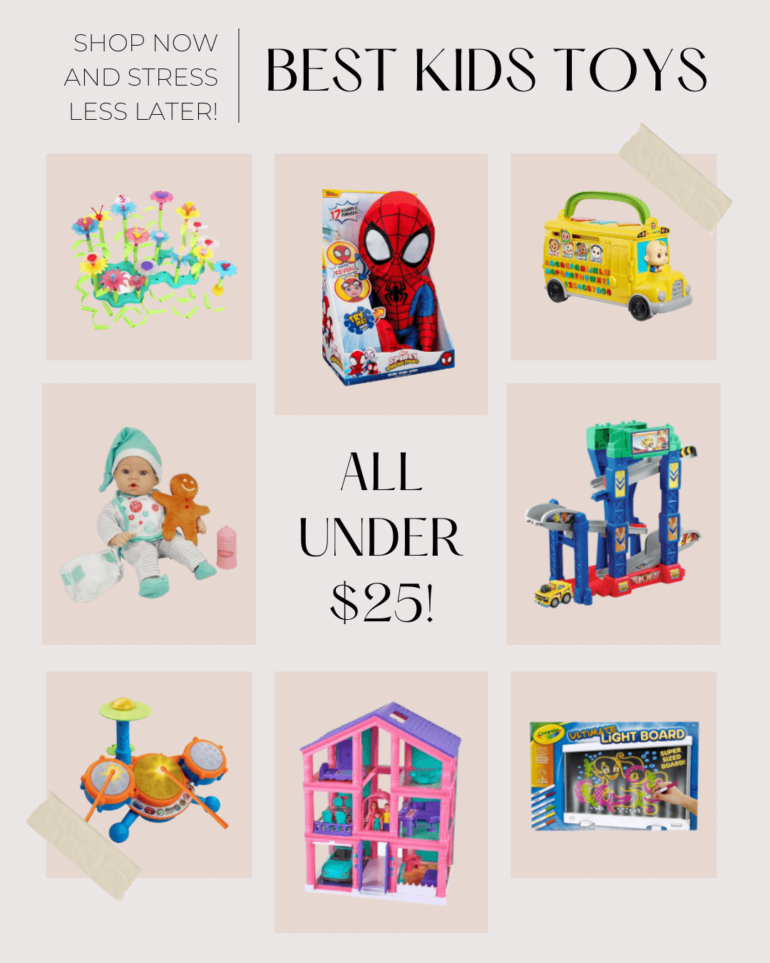 Best Kids Toys Under $25 - PIN
