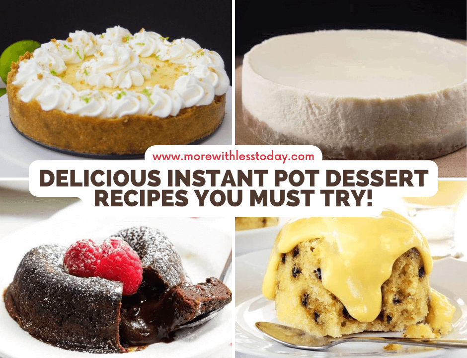 Delicious Instant Pot Dessert Recipes