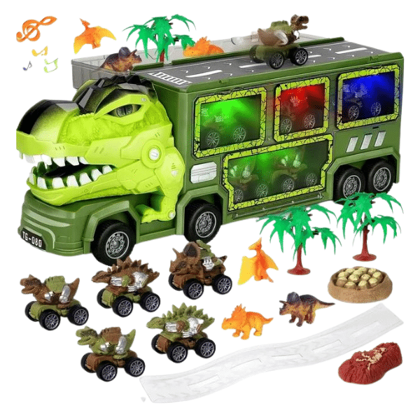 Dinosaur Truck Carrier Set