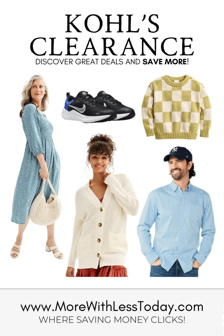 Kohl’s Clearance How to Get the Best Deals at Kohl’s