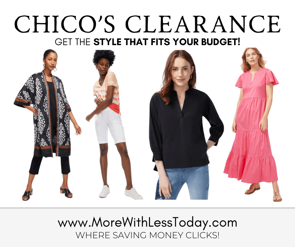 Chico's Clearance Sale for Extreme Bargain Shoppers!