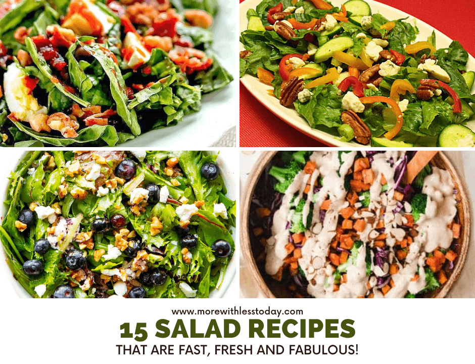 15 Salad Recipes That Are Fast, Fresh and Fabulous!