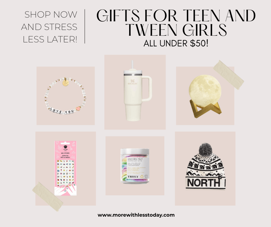 Best Gifts for Teen and Tween Girls Under $50