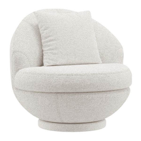 Boulder Upholstered Swivel Storage Chair - Dest from the Best Ways To Shop at Walmart