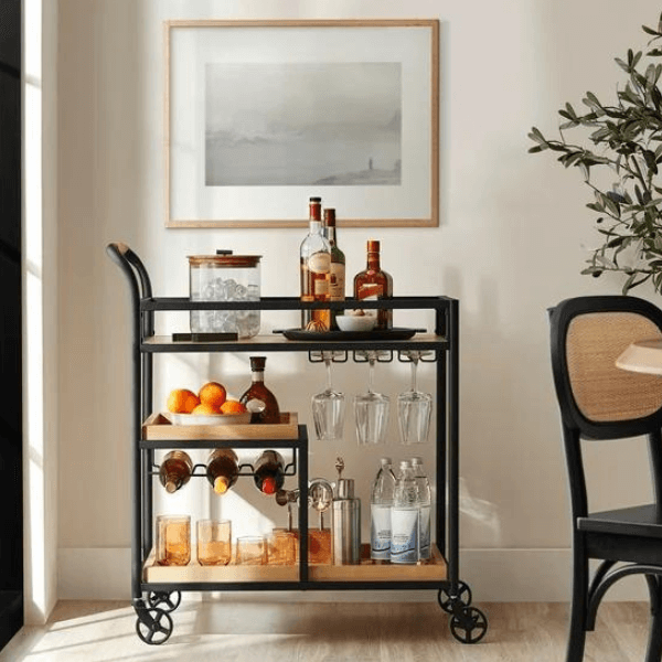 Lasalle Bar Cart - Home Decor Ideas from The Dave and Jenny Marrs Collection