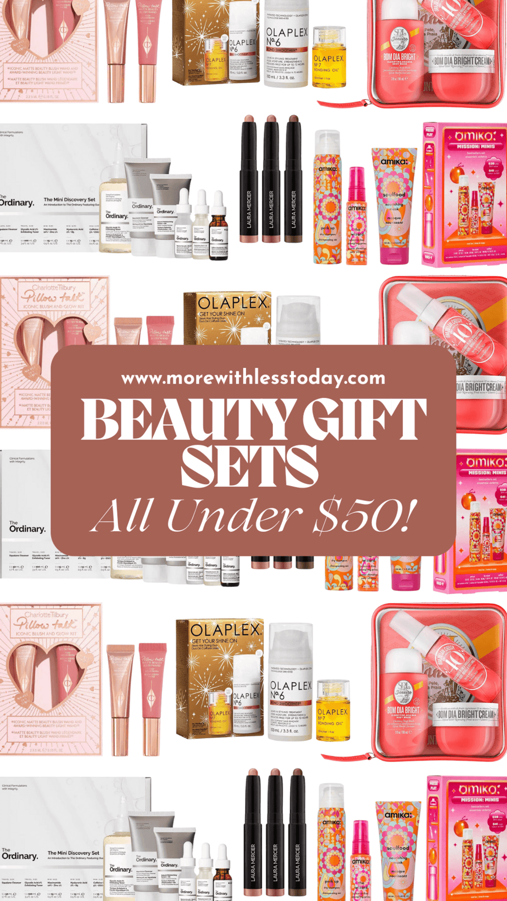 New Beauty Gift Sets Under $50 - PIN