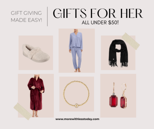 New Gifts for Her Under $50