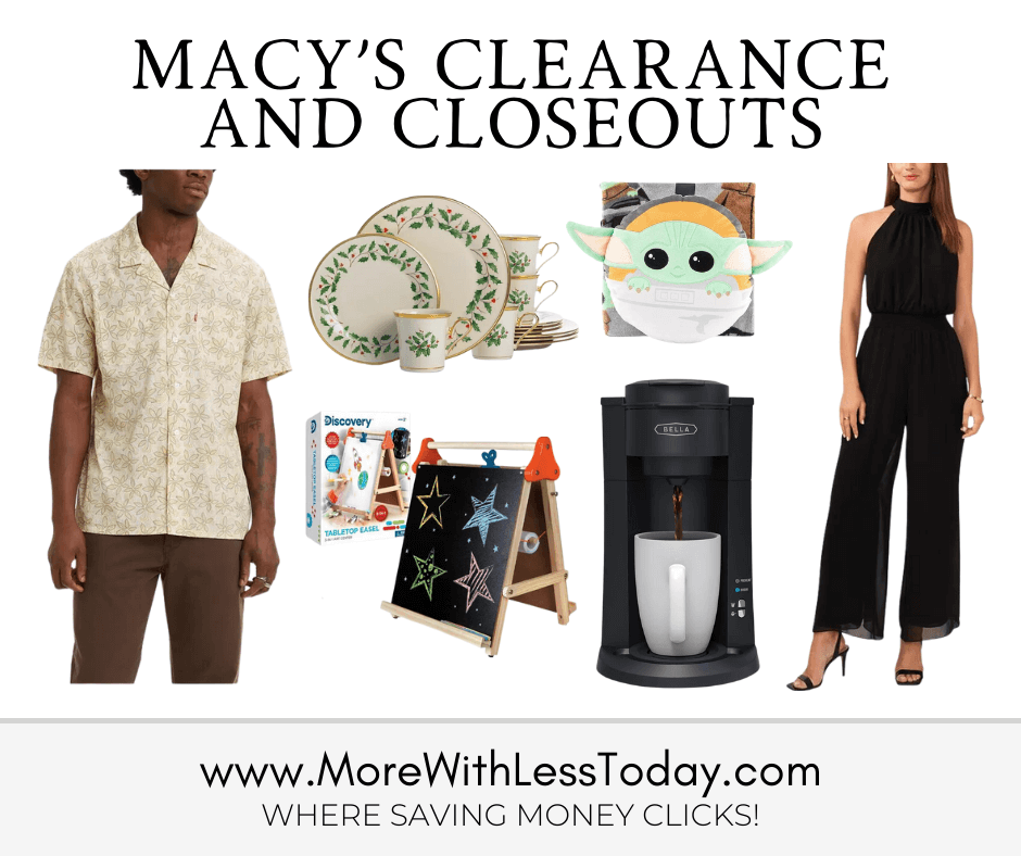 What is Macy' Backstage? Macy's Clearance and Closeout Deals