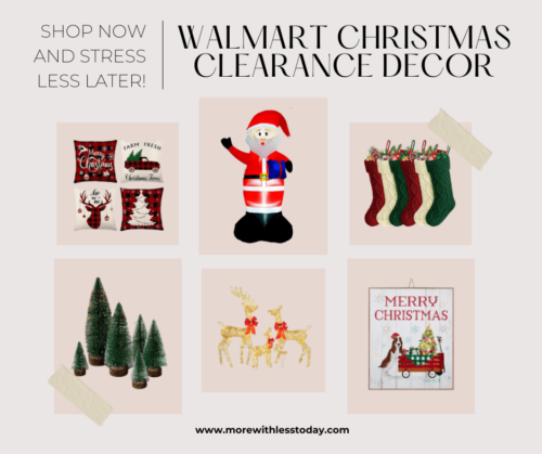 Walmart Clearance Christmas Decor