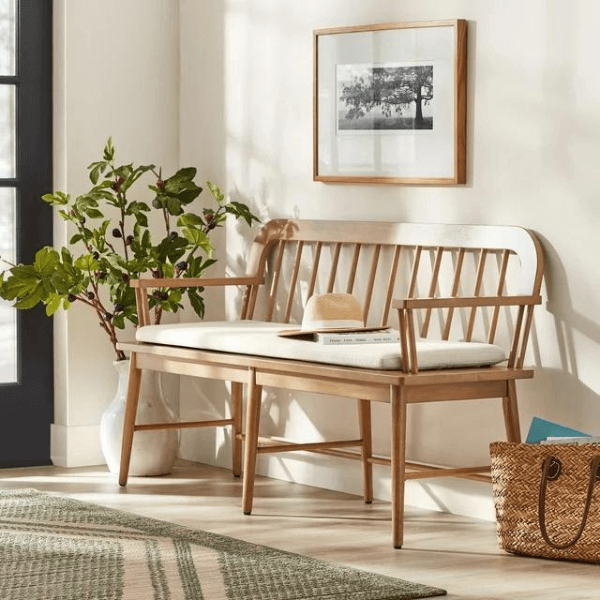 Windemere Solid Wood Bench