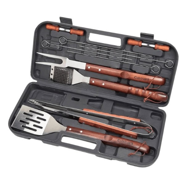 13-Piece Wooden Grill Tool Set - Wayfair Shopping Tips