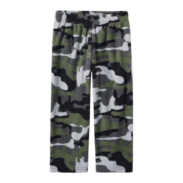 Camo Fleece Pajama Pants - Kids’ Clothes Under $5!