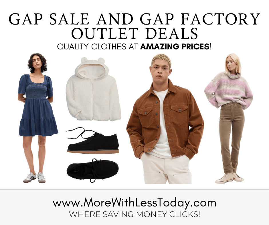 GAP Sale and GAP Factory Outlet Deals