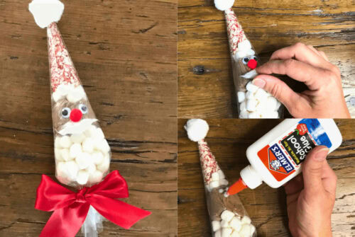 Individual Santa Hot Cocoa Bags